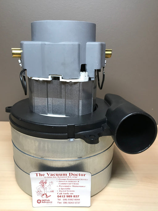 Ametek 63600003 1200Watt 3 Stage ByPass Tangential Ducted Vacuum Motor - TVD The Vacuum Doctor