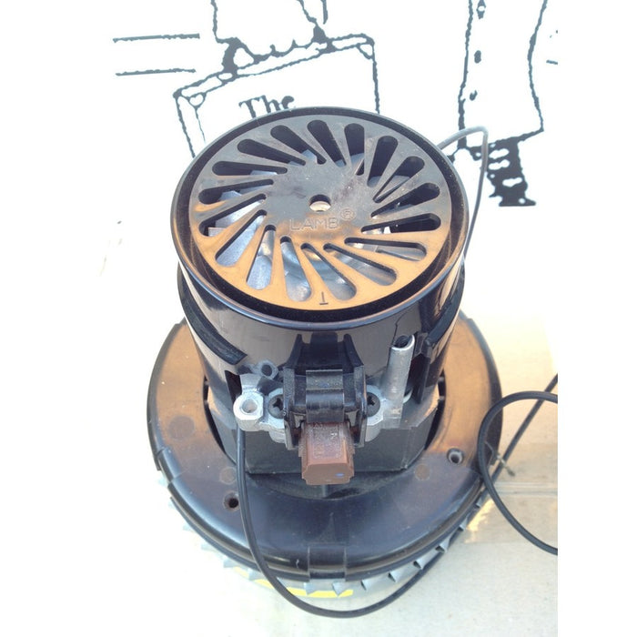 Ametek 119656 1100W 2 Stage Bypass 230V Vacuum Cleaner Motor - TVD The Vacuum Doctor