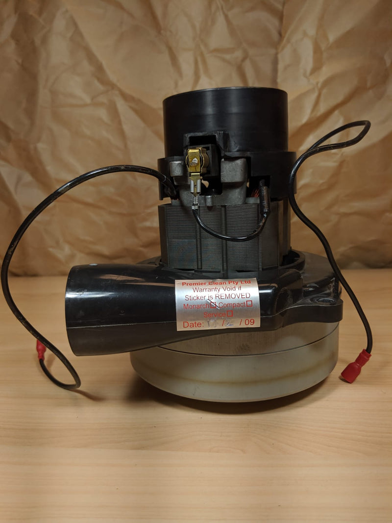 Ametek 1650Watt Two Stage Tangential ByPass Motor With Conical Base For Ducted Vacuum Cleaners - TVD The Vacuum Doctor