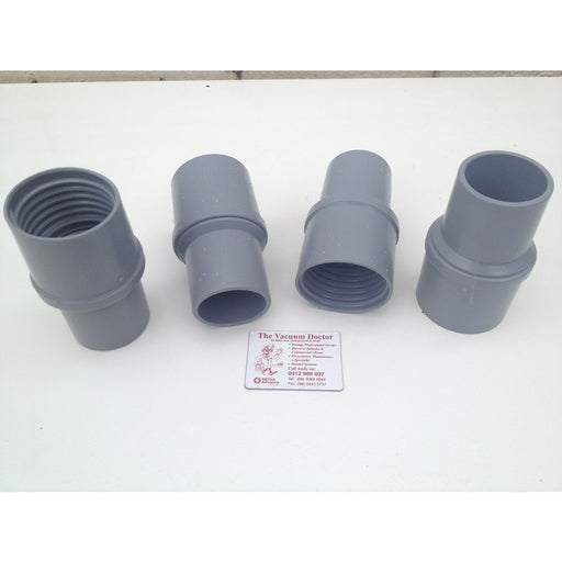 50mm Grey Swivel PVC Hose Cuff For 50mm Plastic Hose For Commercial Vacuums - The Vacuum Doctor