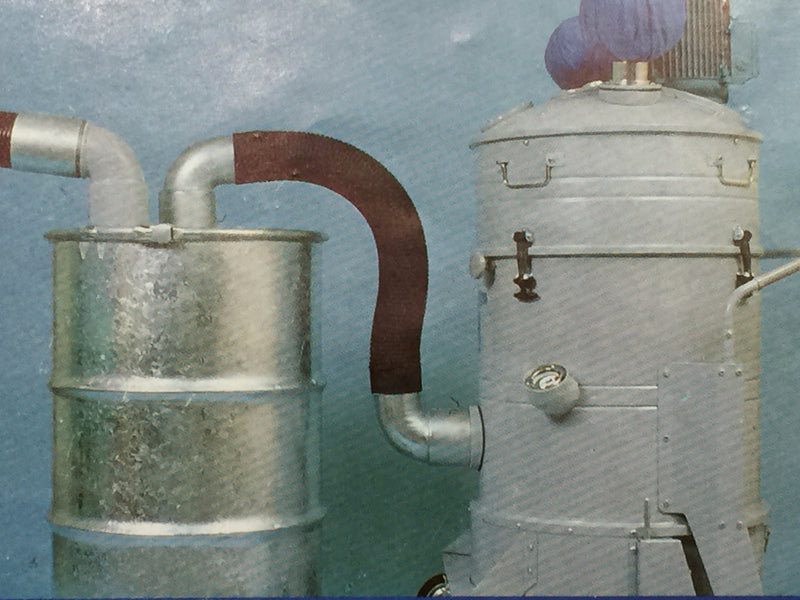 Nilfisk Ind Vacuum Cleaner 1m x 100mm Heavy Duty Rubber Separator Drum Hose NLA - TVD The Vacuum Doctor