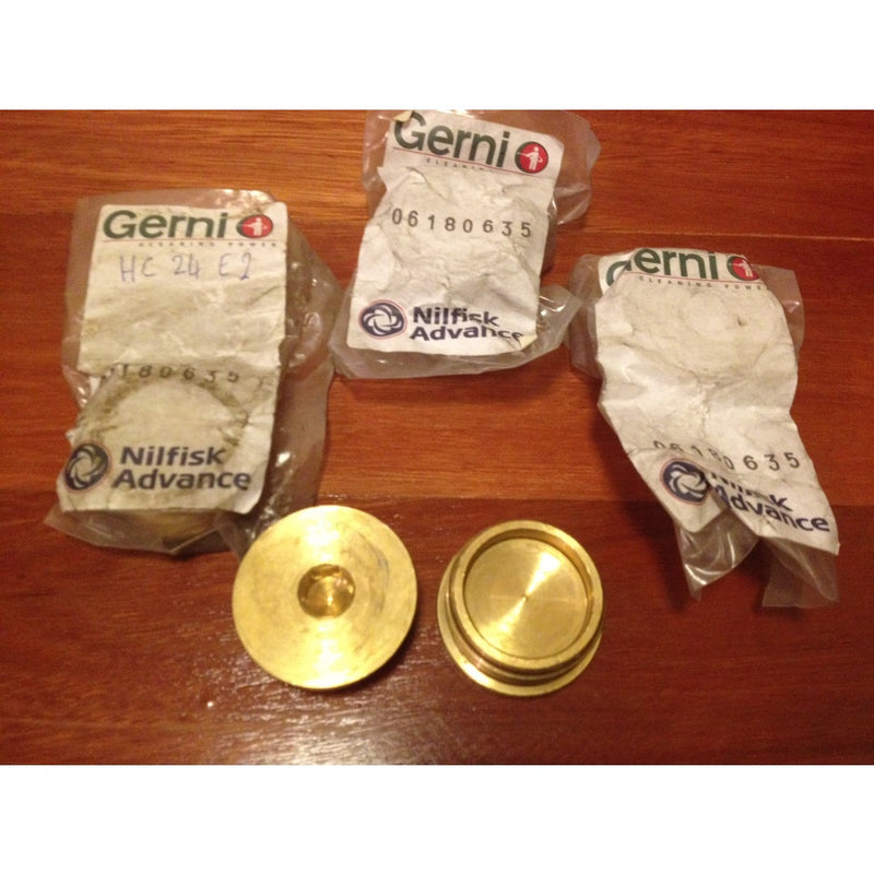 Gerni Pressure Washer Threaded Brass Plug For Bi-Pass Valve With Allen Key Socket - The Vacuum Doctor