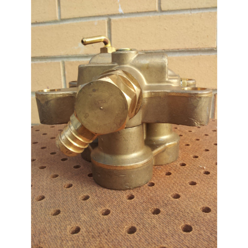 Gerni 660A Cold Water Pressure Washer Brass Pump Cylinder Head Complete - TVD The Vacuum Doctor