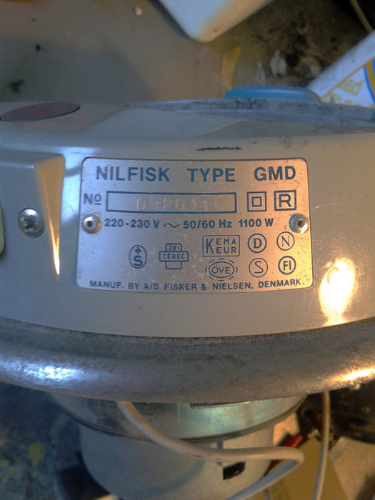 Nilfisk and Tellus GMI 1000 Watt Motor Head Obsolete For Older GM Machines - TVD The Vacuum Doctor