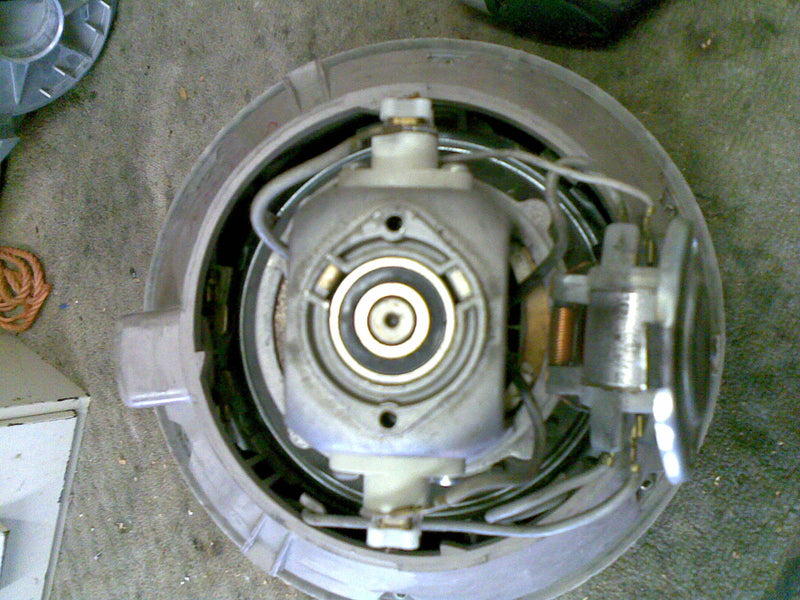 Nilfisk and Tellus GMI 1000 Watt Motor Head Obsolete For Older GM Machines - TVD The Vacuum Doctor