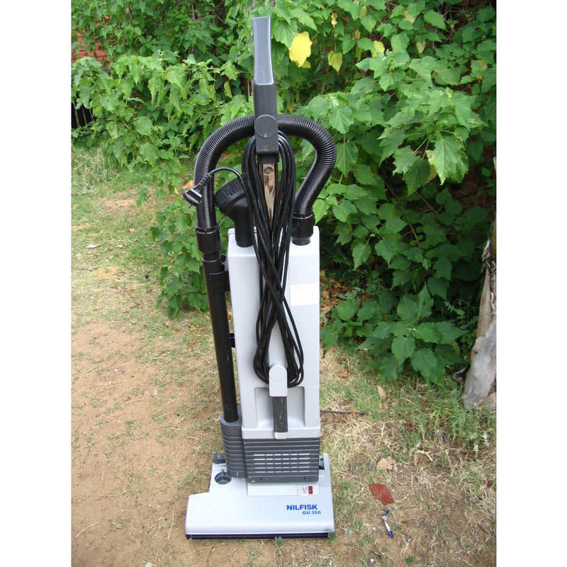 Nilfisk GU350 and GU450 Upright Vacuum Cleaner Main Filter Below Dustbag OBSOLETE - TVD The Vacuum Doctor