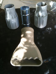 NilfiskCFM 127 137 S2 S3 and T22 Industrial Vacuum Cleaner 50mm Rubber Gulper - TVD The Vacuum Doctor