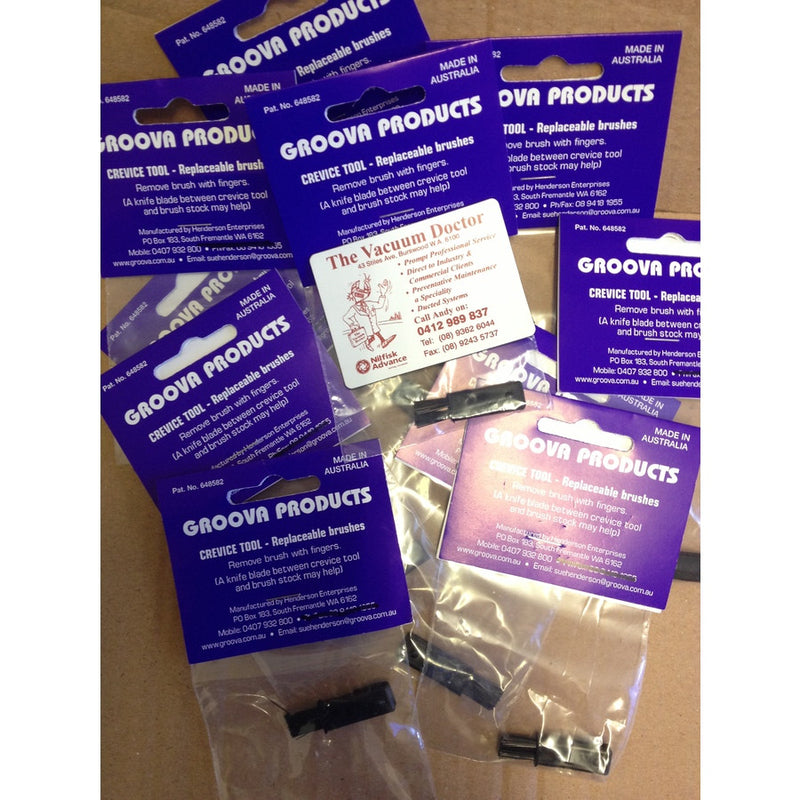 Groova Replacement Bristle For Vacuum Cleaner Crevice Tool For Window Tracks - TVD The Vacuum Doctor