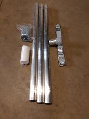 NilfiskCFM 40mm Steel Vacuum Cleaner Hose Kit For Hot Work In Bakeries and Crematoriums - TVD The Vacuum Doctor