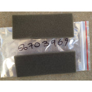 Nilfisk GU350 and GU450 Upright Vacuum Cleaner Main Filter Below Dustbag OBSOLETE - TVD The Vacuum Doctor