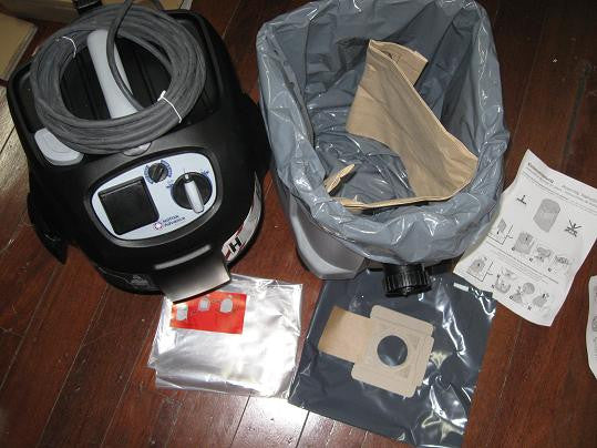 Nilfisk IVB3 H Safety Vacuum Cleaner For Asbestos Replaced By Nilfisk VHS 42 L30 - TVD The Vacuum Doctor