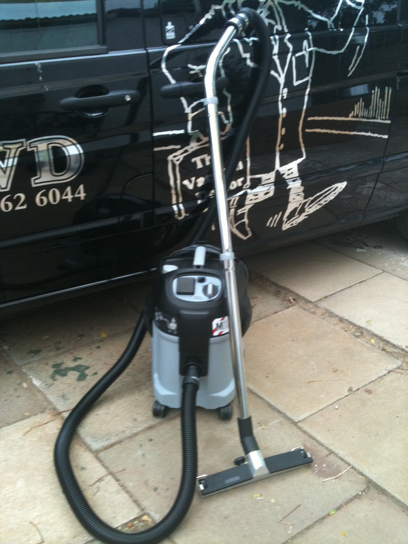 Nilfisk IVB3 H Safety Vacuum Cleaner For Asbestos Replaced By Nilfisk VHS 42 L30 - TVD The Vacuum Doctor