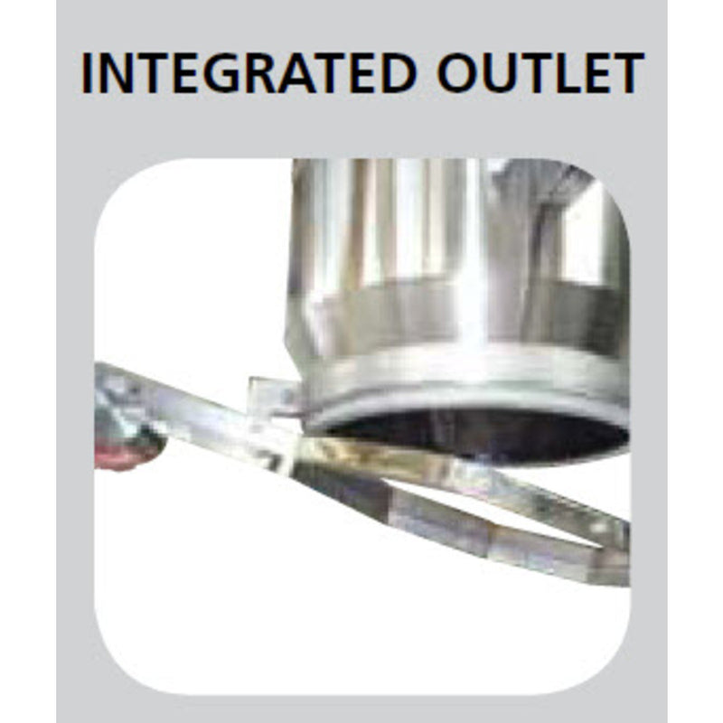 NilfiskCFM Integral Unloading 460mm Diameter Ring For Continued Emptying - TVD The Vacuum Doctor