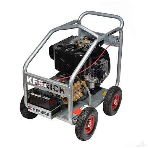 Kerrick KH4021D Diesel Powered 22HP Mobile 4000PSI Cold Water Pressure Washer