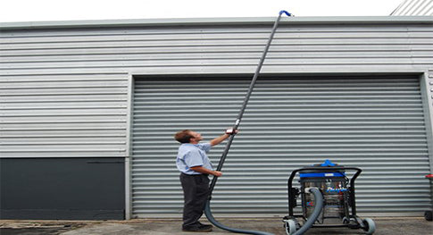 Kerrick SkyVac Panda 440 Three Motor Wet and Dry Vacuum Cleaner Kit for Gutter Cleaning - TVD The Vacuum Doctor