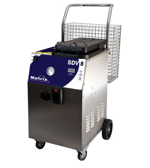 Matrix SDV8 8 BAR Professional Steamer With Vacuum For Disinfection - TVD The Vacuum Doctor