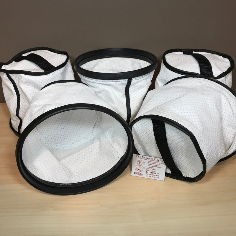 Nilfisk BV1100 Commercial Backpack Vacuum Cleaner Cloth Filter Bag - The Vacuum Doctor