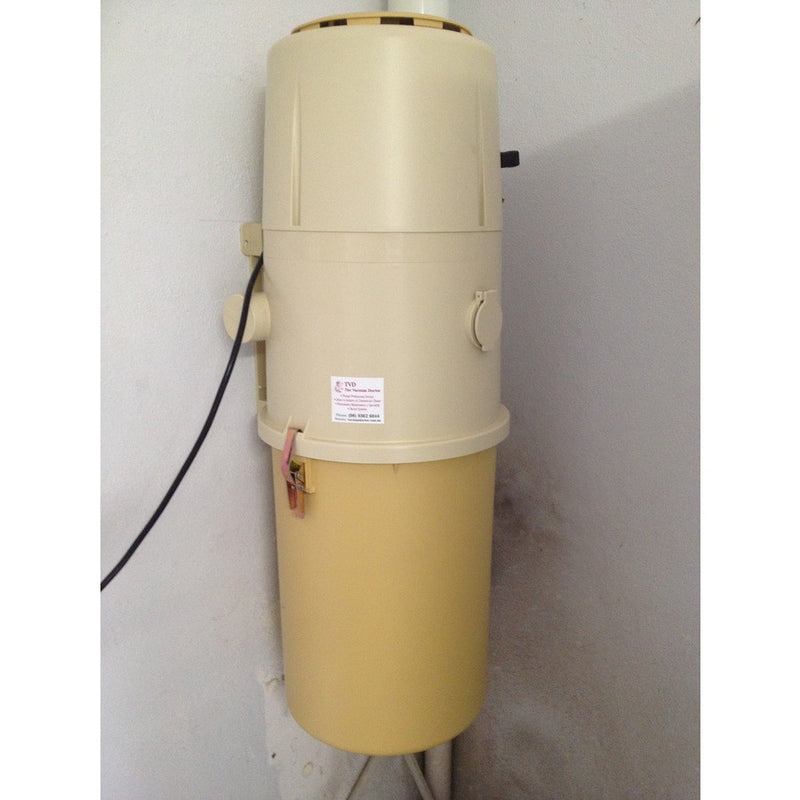 Central Ducted Vacuum Cleaner System Flanged Short 90 degree Elbow - TVD The Vacuum Doctor