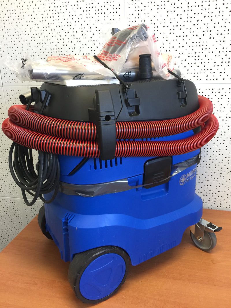 Nilfisk-ALTO ATTIX 44-2L IC InfiniClean Wet and Dry Dust Extractor With Hose Kit - TVD The Vacuum Doctor