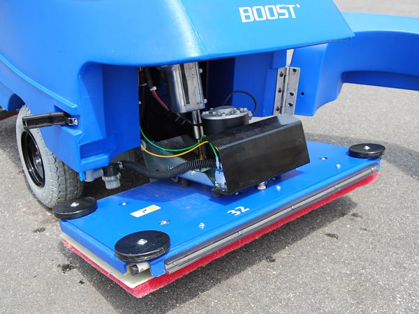 Glomesh Boost 32 WHITE Light Duty Polishing and Scrubbing RECTANGULAR Automatic Floor Scrubber Pads BOX of 5 - TVD The Vacuum Doctor