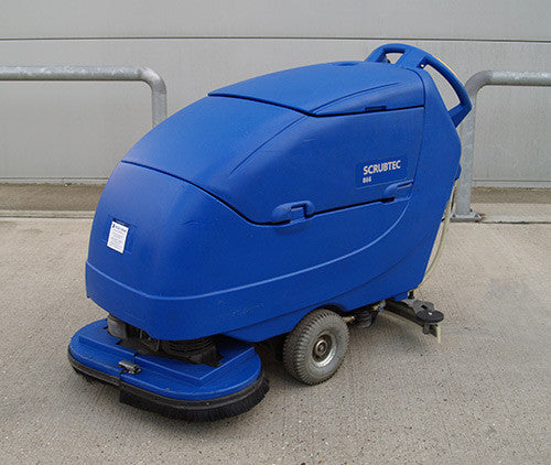 Nilfisk-Alto Scrubtec 866 Large Walk Behind Battery Powered Floor Scrubber NLA - TVD The Vacuum Doctor