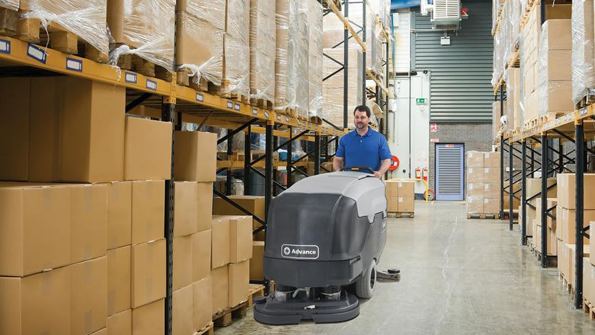 Nilfisk SC901 Heavy Duty Battery Scrubber Drier Complete With FREE DELIVERY! - TVD The Vacuum Doctor
