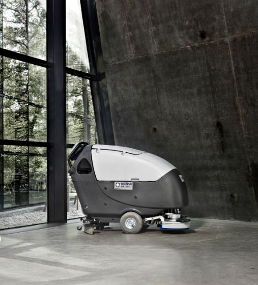 Nilfisk BA651 Battery Operated Automatic Floor Scrubber Drier - TVD The Vacuum Doctor