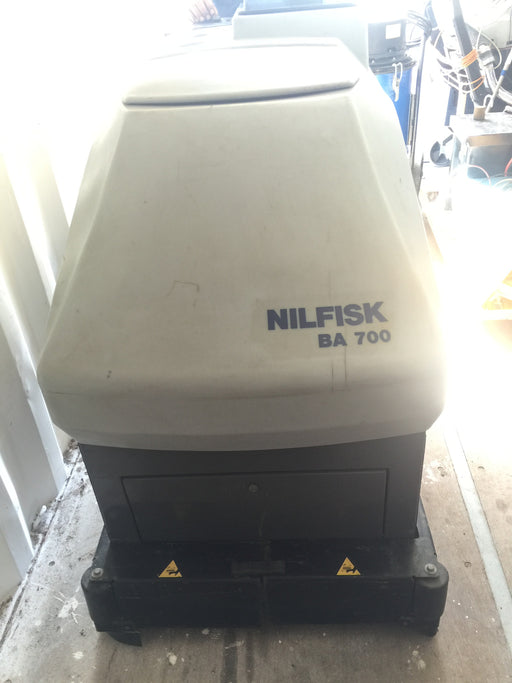 Nilfisk BA700 Battery Operated Walk Behind Floor Scrubber No Longer Available - TVD The Vacuum Doctor