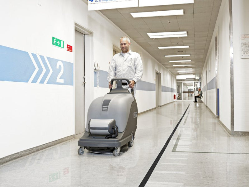 Nilfisk-Advance BU800 Battery Operated 1500 RPM Floor Burnisher Polisher - TVD The Vacuum Doctor
