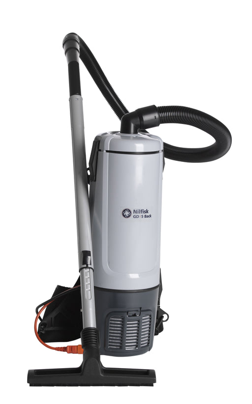 Nilfisk GD5 Basic Back Pack Vacuum Cleaner No HEPA Filter - TVD The Vacuum Doctor