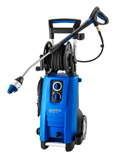 Nilfisk MC 2C 120/520 XT Professional Electric Pressure Washer W ERGO Accessories And Hose Reel - TVD The Vacuum Doctor