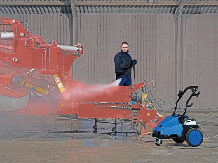 Nilfisk MC 7P 195/1280 FA Three Phase Electric Cold Water Pressure Washer - TVD The Vacuum Doctor