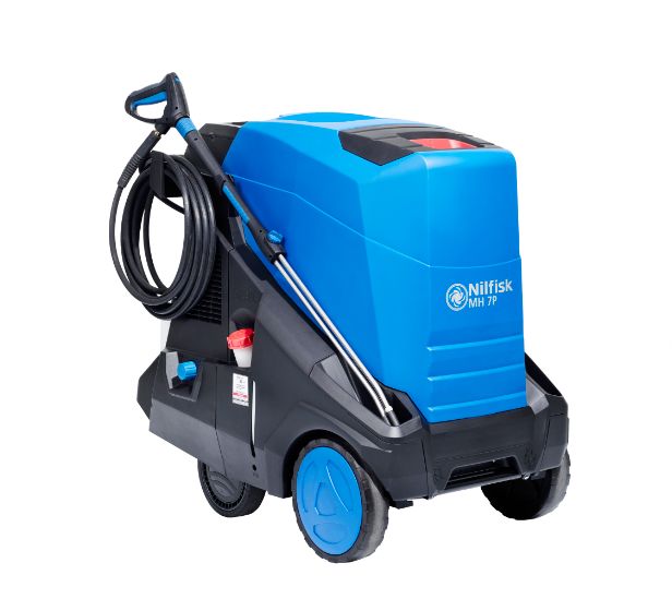 Nilfisk MH 7P 180/1260 FA 3 Phase Electrical Large Hot Water Pressure Washer - TVD The Vacuum Doctor