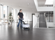 Nilfisk SC351 Portable Battery Powered Versatile Floor Scrubber Drier With Swivel Deck - The Vacuum Doctor