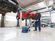 Nilfisk-ALTO Spintec 443D Two Speed 185 and 370 RPM Stick Floor Scrubber Polisher and Sander - TVD The Vacuum Doctor