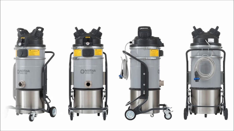 Nilfisk VHS110 CR Clean Room Vacuum Cleaner No Hose Kit Select From 3 Options - TVD The Vacuum Doctor