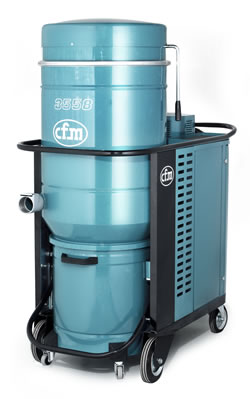 NilfiskCFM 3557/100 3 Phase Industrial Vacuum Cleaner Replaced By T40 - The Vacuum Doctor