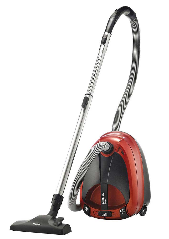 Nilfisk Power P40 Allergyvac Vacuum Cleaner Hose Complete Including Bent Tube - TVD The Vacuum Doctor