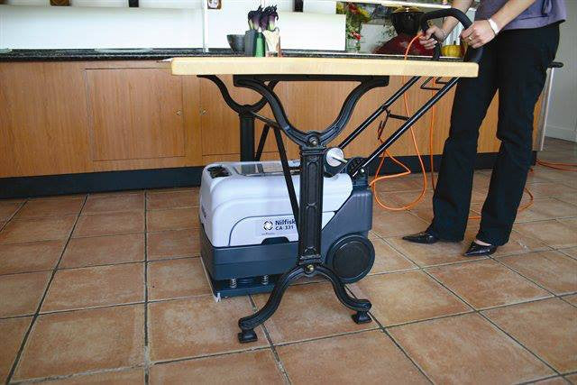 Nilfisk CA331 Compact Electrically Operated Floor Scrubber - TVD The Vacuum Doctor