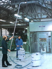 Nilfisk 38mm Aluminium 1m Wand For Overhead Vacuum Cleaning In Processing Plants - TVD The Vacuum Doctor