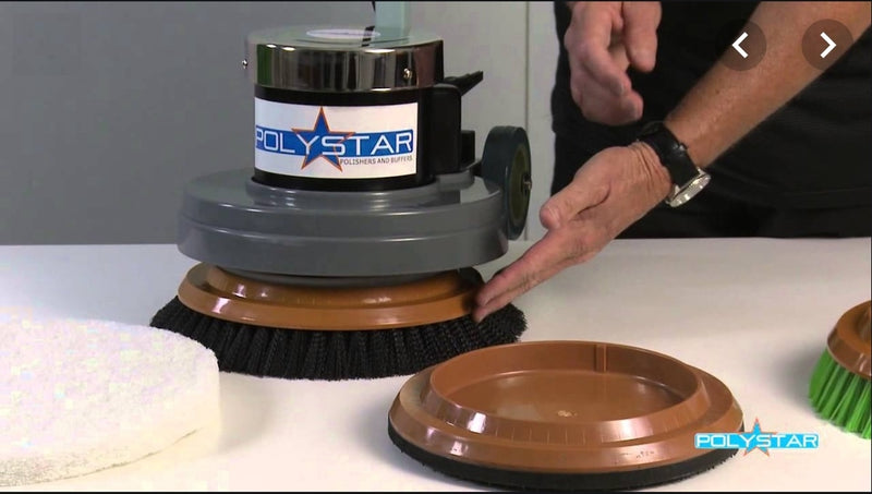 Polystar PS-001 13" Orbital Floor Polisher and Scrubber For Home and Hobby Use FREE DELIVERY!
