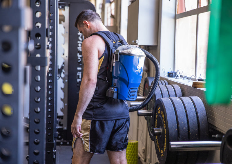 PACVAC Velo GO Compact 36V Lithium Battery Powered Backpack Vacuum Cleaner Free Aussie Delivery