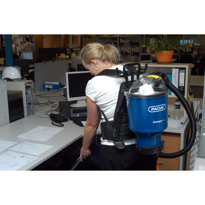 PACVAC Superpro 700 Commercial Backpack Vacuum Cleaner - TVD The Vacuum Doctor