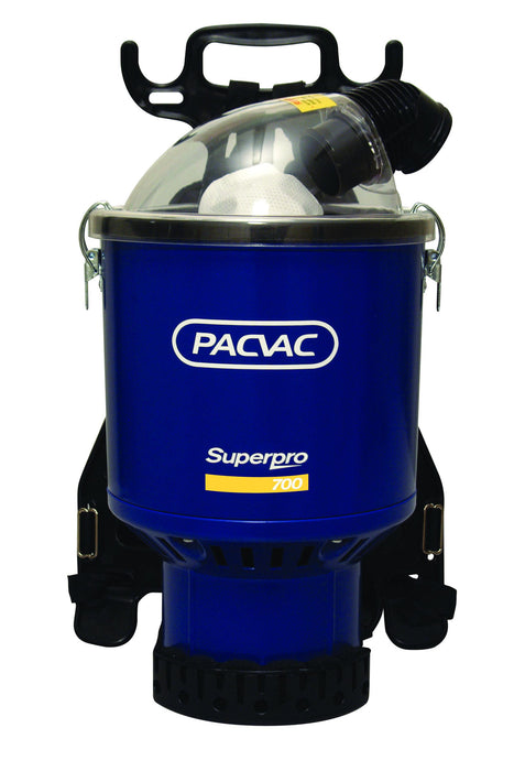 PACVAC Superpro 700 Commercial Backpack Vacuum Cleaner - TVD The Vacuum Doctor