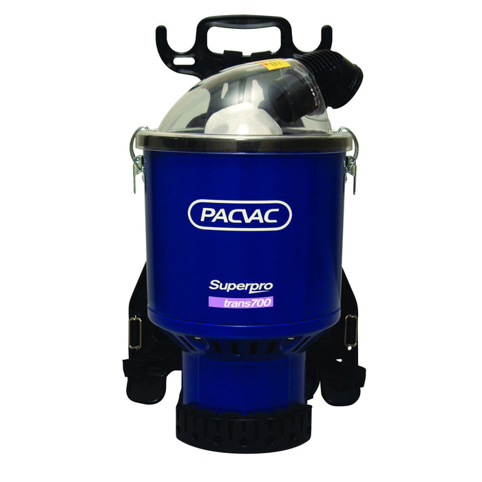 PACVAC Superpro 700 Trans 120Volt Backpack Aircraft Vacuum Cleaner - TVD The Vacuum Doctor