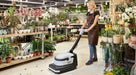 Nilfisk SC250 Compact Battery Floor Scrubber Microfibre Roller For Finer Cleaning - TVD The Vacuum Doctor