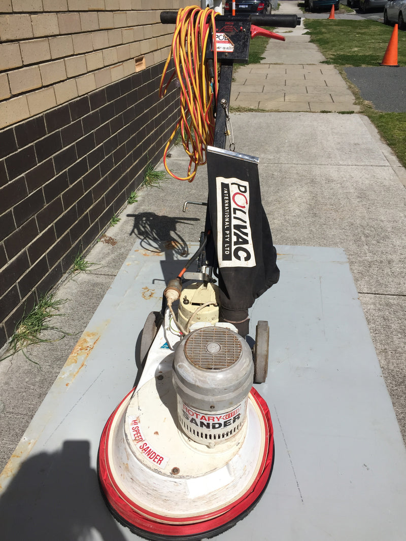 Start And Run Capacitor Box Lid For Polivac PV25 Swing Polisher And Sander - The Vacuum Doctor