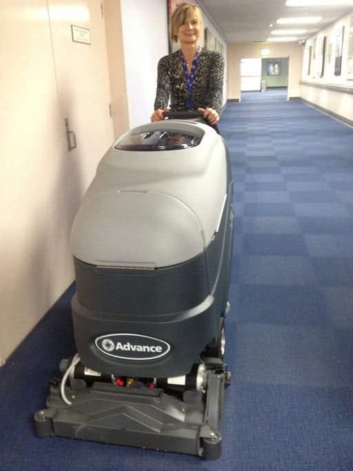 Nilfisk-Advance Adphibian Walk Behind Battery Powered Carpet Extraction Machine - TVD The Vacuum Doctor