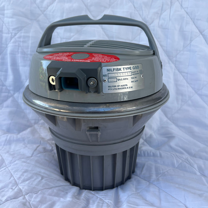 Reconditioned Nilfisk and Tellus GSD 700Watt Motor Head For Older GS Machines Such As GS83