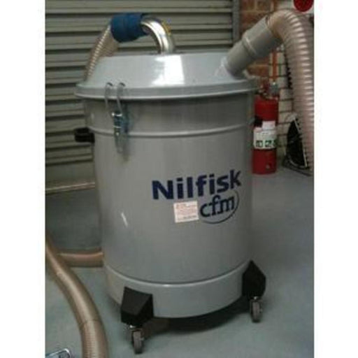 NilfiskCFM Industrial Vacuum 100 Litre Pre-Separator For Hot Substances - TVD The Vacuum Doctor